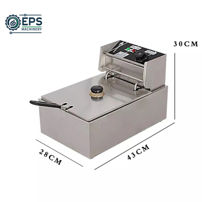 6L Multifunctional Electric Fryer for Frying Food in Hotel and Restaurant Kitchen