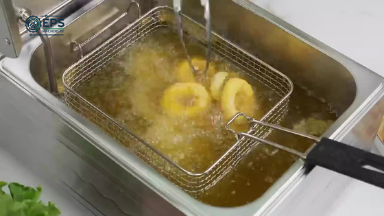 20kg Package Gross Weight Compact Commercial Deep Fryer Machine for Consistent Results
