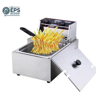 Large Capacity Industrial Deep Fryer Machine for Large-Scale Production 2L 2.5L 3L 5L 6L
