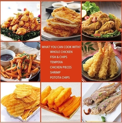 Large Capacity Industrial Deep Fryer Machine for Large-Scale Production 2L 2.5L 3L 5L 6L