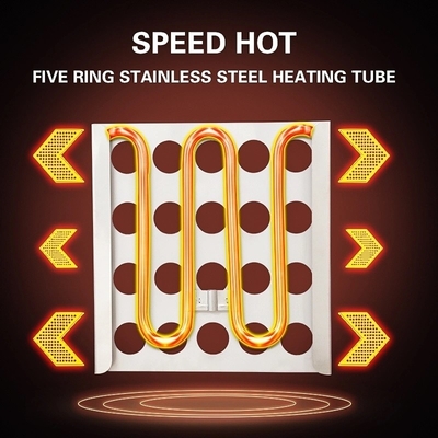 Fast Food Restaurant Stainless Steel Fish Chicken Frying Machine with Button Control