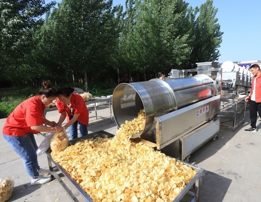 Potato Chip Fryer Processing Line Equipment Customization for Consistent Production