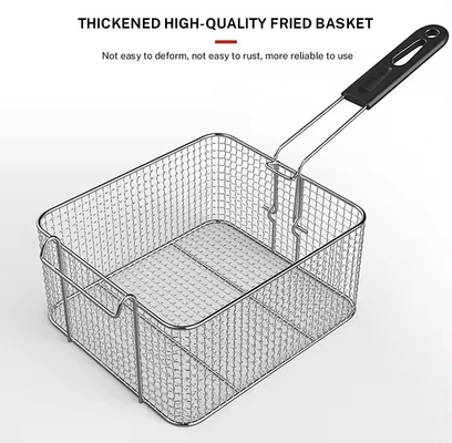 Automatic Stainless Steel Button Control Industrial Fryer for Bulk Food Production