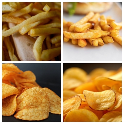 Automated Frozen Potato Fries Line Equipment with Oil Tank and Extra Oil Accessory