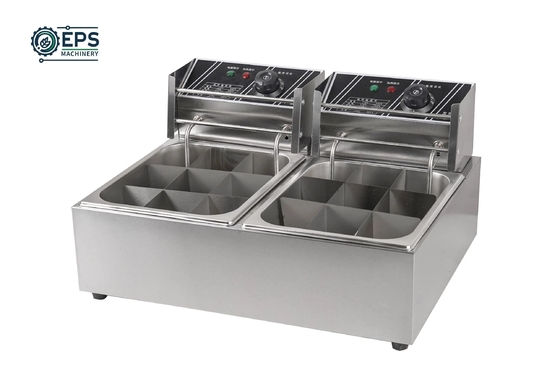 405X241X204mm Capacity Energy- Frying Machine for Bulk Cooking Control Mod Button