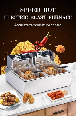 EPS Control Mod Button Automatic Electric Chicken Pressure Fryer Machine for Snack