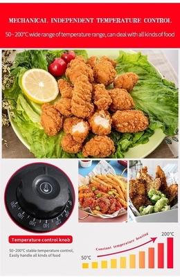Advanced Technology Frying Machine for High Volume Bulk Food Production 405X241X204mm