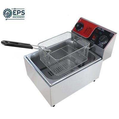 Volume Snack Production Frying Machine with EPS 405X241X204mm Continuous Snack Fryer