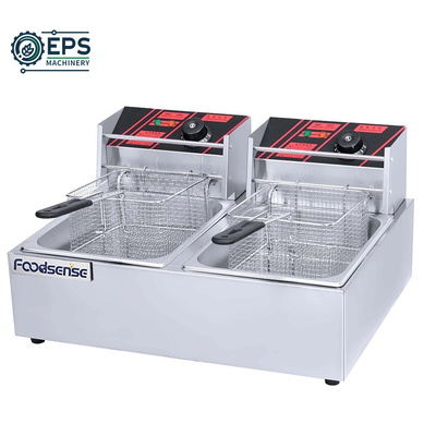Large-Scale Food Production Machine 405X241X204mm Industrial Grade Fryer for Commercial