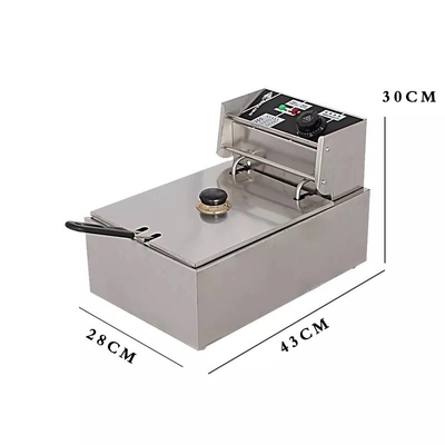 Stainless Steel Industrial Fryer for Large-Scale Production Package Gross Weight 20kg
