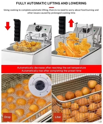 Capacity Kfc Chicken Fryer Control Mod Button Package Size 52.00cm * 30.50cm * 29.50cm