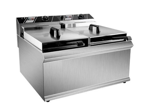 Button Control Commercial Deep Fryer for Restaurants and Food Courts 2L 2.5L 3L 5L 6L