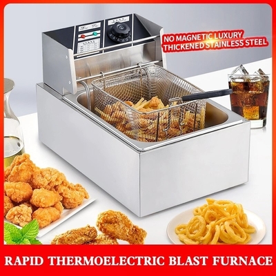 Stainless Steel Button Control Donut Frying Machine for Perfectly Fried Temptations