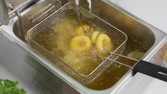 Stainless Steel Button Control Donut Frying Machine for Perfectly Fried Temptations