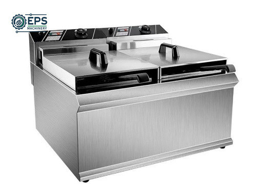 405X241X204mm Button Control Mod Heavy-Duty Frying Machine for Large-Scale Operations