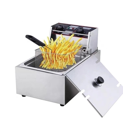 Versatile Stainless Steel Frying Machine with Package Size 52.00cm * 30.50cm * 29.50cm