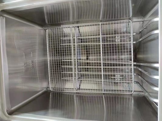 Capacity Gas Fryer for Temperature Cooking Machine 405X241X204mm Control Mod Button
