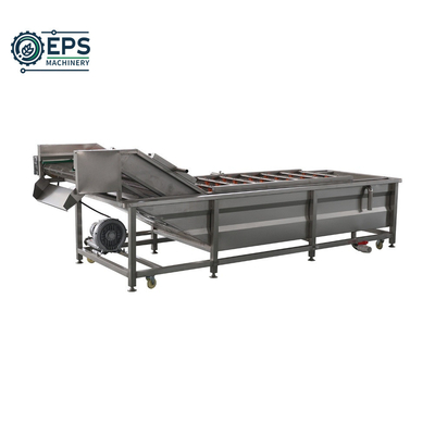 High Capacity Automatic Stainless Steel Fruit and Vegetable Washing Machine for Bulk Cleaning