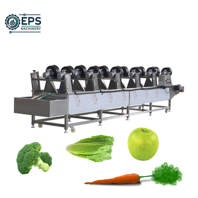 High Pressure Fruit and Vegetable Air Bubble Washing Machine with Voltage 110V-380V