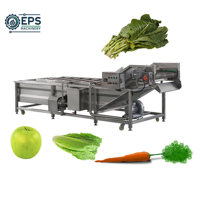 Large-Scale 304 Stainless Steel Fruit and Vegetable Cleaning Equipment for Industrial