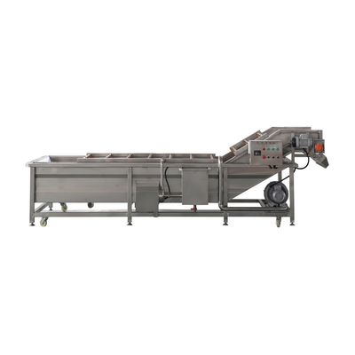 Vegetable and Fruit Salad Washing Equipment with 1500kg/H Capacity 110V-380V Voltage