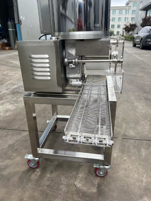 Automatic Fast Food Burger Patty Forming Machine with FM100/350/400/600 Meat Grinder