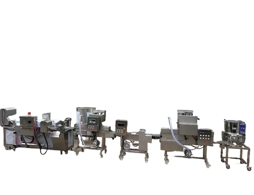 380V Small Scale Chicken Cutlet Octopus Meat Pie Pastry Beef Patty Forming Machine