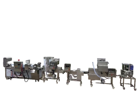 Customized Small Scale Meat Patty Forming Machine for Chicken Nuggets Processing Line