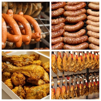 Capacity Smoker for Large-Scale Meat Processing in Industrial Smokehouse Environments