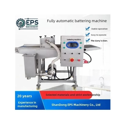 EPS Cauliflower Batter Coating Machine for Automatic Grade and Thermal Processing