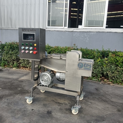 Thermal Processing Flouring Machine for Customized Batter and Breading Chicken Nuggets