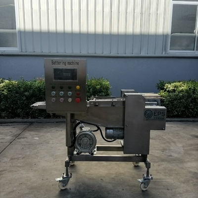 Thermal Processing Chicken Popcorn Cutlet and Nuggets Battering Machine Maker Customized