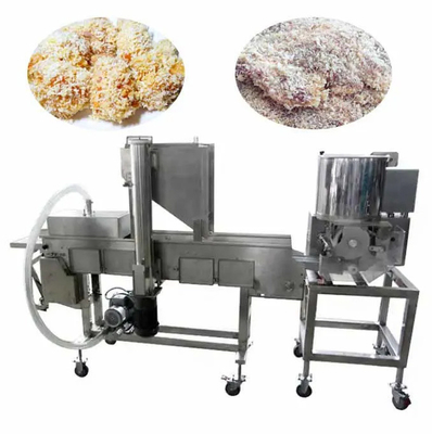 Customized Automatic Fish Nuggets Tempura Battering Machine for Thermal Processing