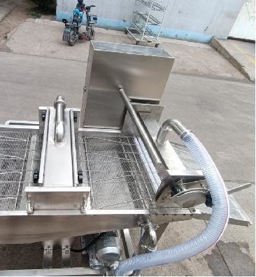 Customized Automatic Fish Nuggets Tempura Battering Machine for Thermal Processing
