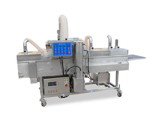 Meat Grinder EPS Preduster flouring Machine Connect with Batter and Breading Machine
