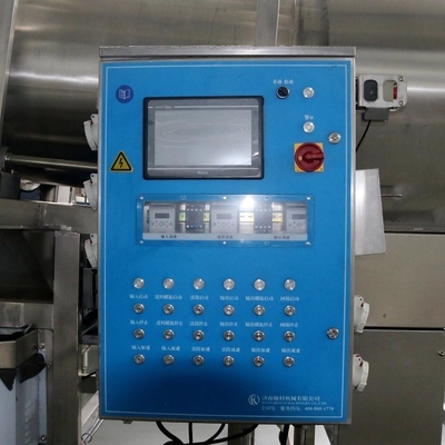 380V Chicken Nuggets and Chicken Popcorn Flouring Machine for Customized Requirements
