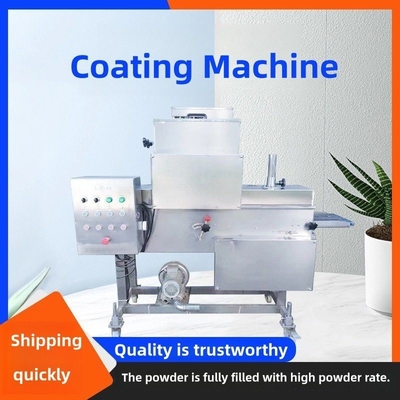 Customized 1000mm Belt Width Flouring Machine for Large Capacity Meat Processing