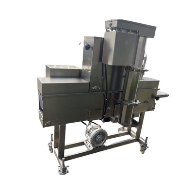 Customized 1000mm Belt Width Flouring Machine for Large Capacity Meat Processing