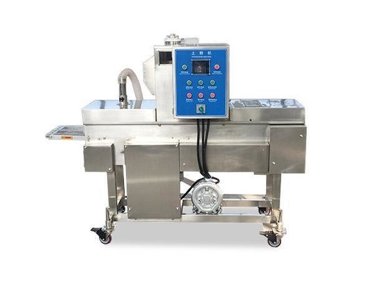 Automatic Grade Shrimp Flouring Machine for Thermal Processing in Seafood Processing