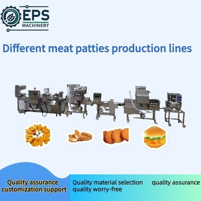 Meat Grinder Mini Burger Processing Line Customized Design and Production
