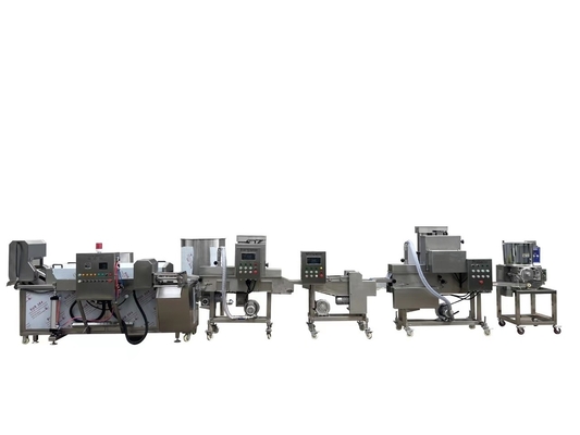 Meat Grinder Mini Burger Processing Line Customized Design and Production