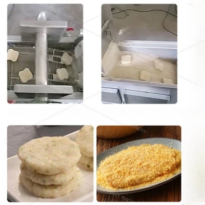 Customized Meat Grinder Battering Breading Machinery for 2-in-1 Hamburger Patty Making