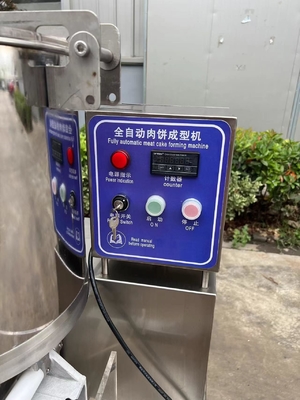 Thermal Processing Meat Grinder Automated Hamburger Press for Large Burger Production