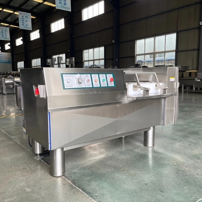 Stainless Steel Frozen Pork Cube Cutting Machine Slicer Dicing Machine with 3kw Power