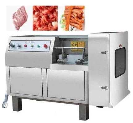 Frozen Meat Dicer Cuber 21mm Meat Cube Cutting Machine 3kw Beef Dicer Machine