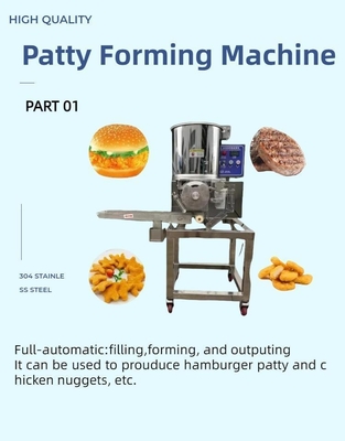 Thermal Processing Automatic Hamburger Patty Forming Machine for Chicken Nugget Processing
