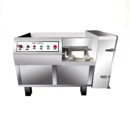 High Capacity Meat Slicer Dice Size 4 Thermal Processing Meat Block Cutter Machine