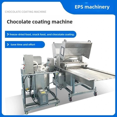 380V Bread Chocolate Coating Machine with Freeze-Dried Strawberry and Automatic Spray