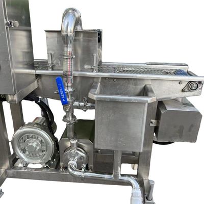 380V Macadamia Chocolate Syrup Freeze-Dried Fruit Coating Machine with Cooling Tunnel