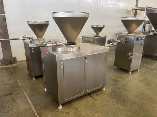 800kg Package Gross Weight Sausage Filler with Precision Control Button Control Mod